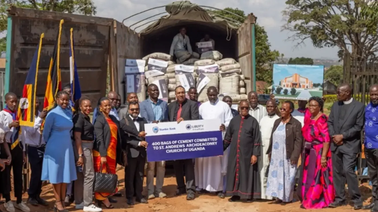 Church of Uganda CSR with Liberty and Stanbic
